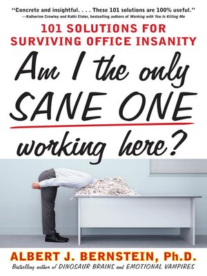 cover image of Am I The Only Sane One Working Here?